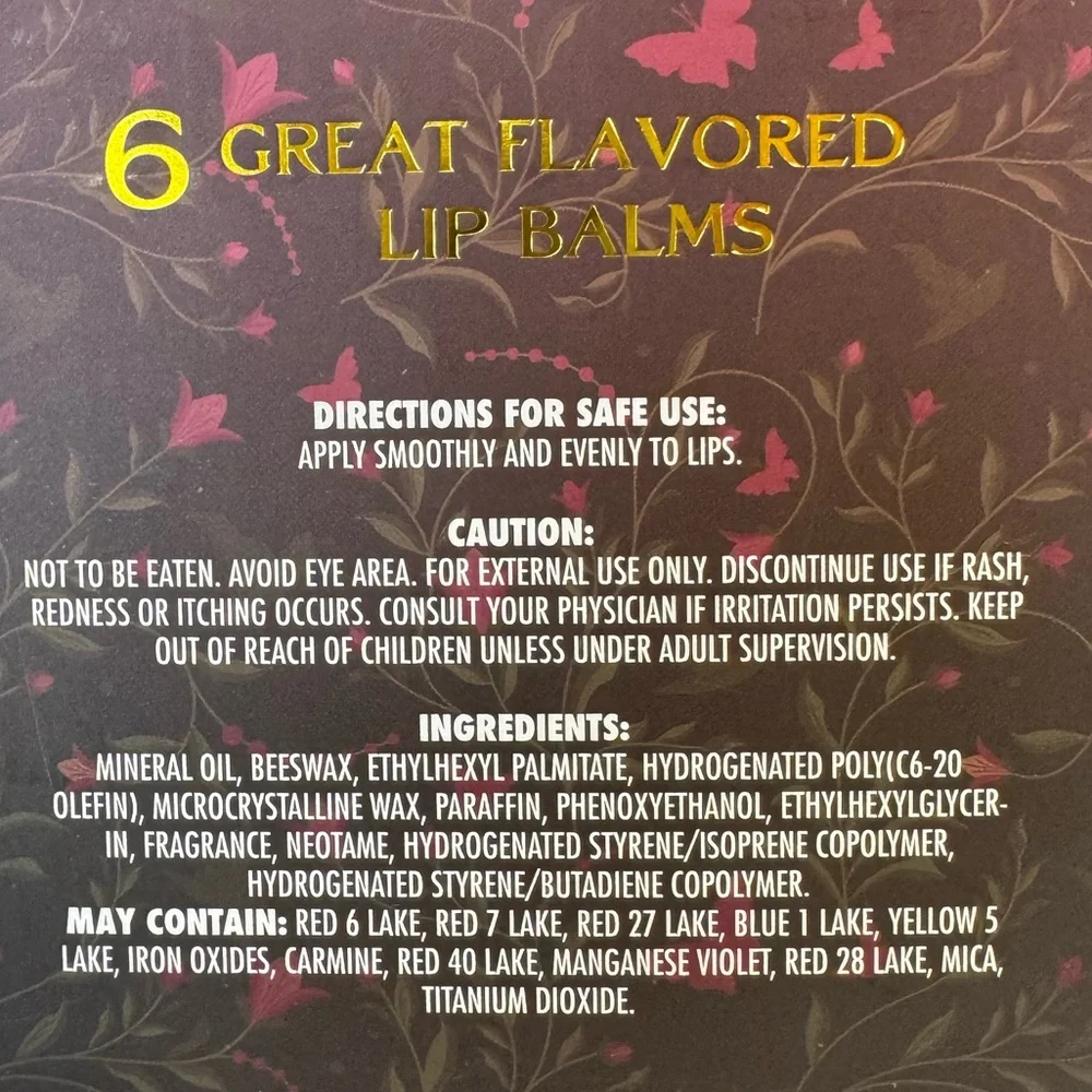 WICKED Flavored Lip Balm Set